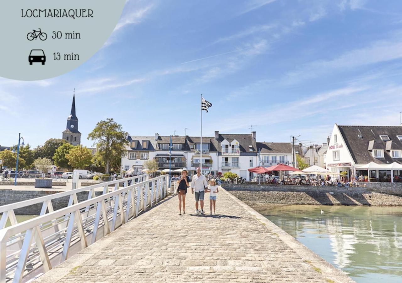 Apartament Kerisper * Duplex * 400 M Du Port * Parking La Trinité-sur-Mer Zewnętrze zdjęcie
