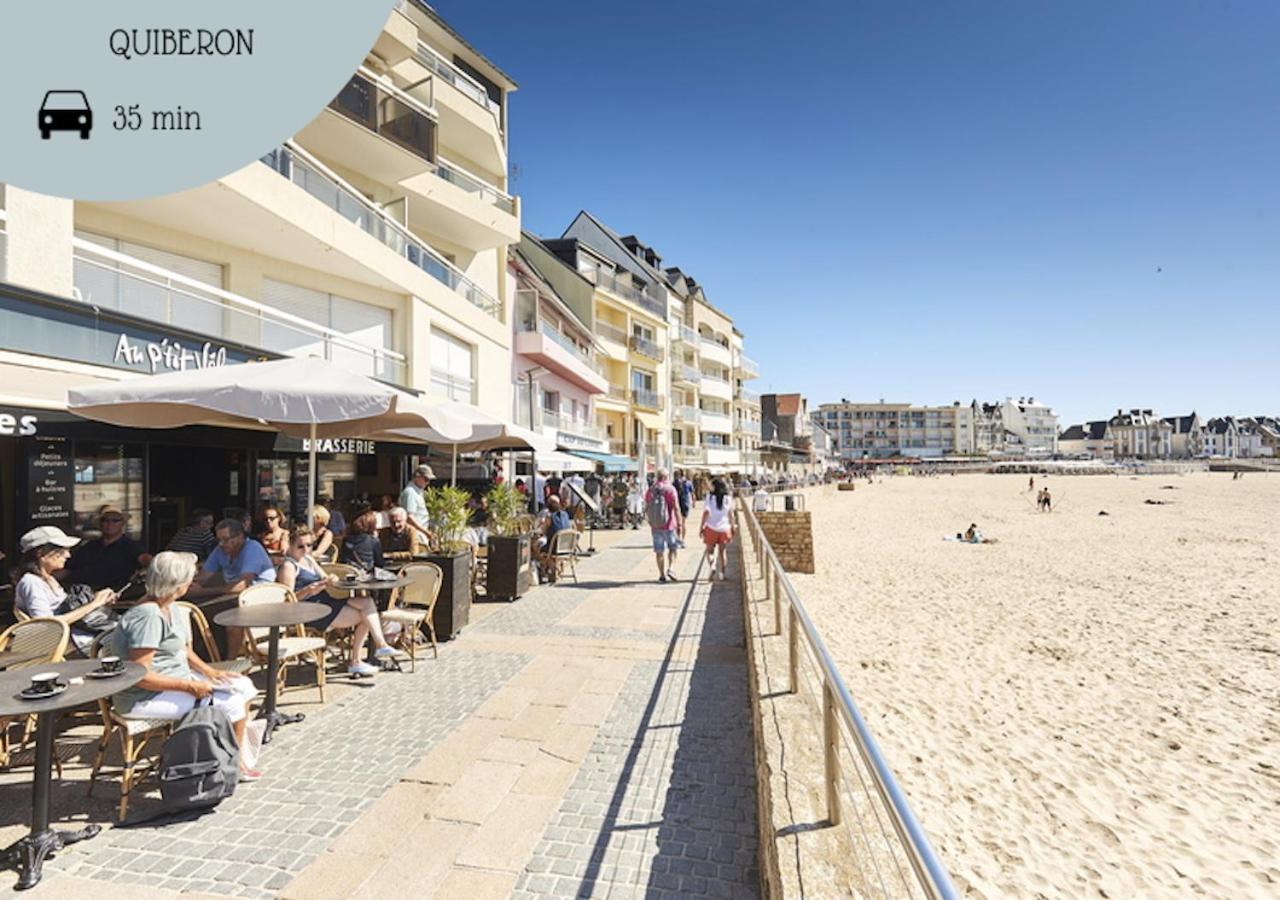 Apartament Kerisper * Duplex * 400 M Du Port * Parking La Trinité-sur-Mer Zewnętrze zdjęcie